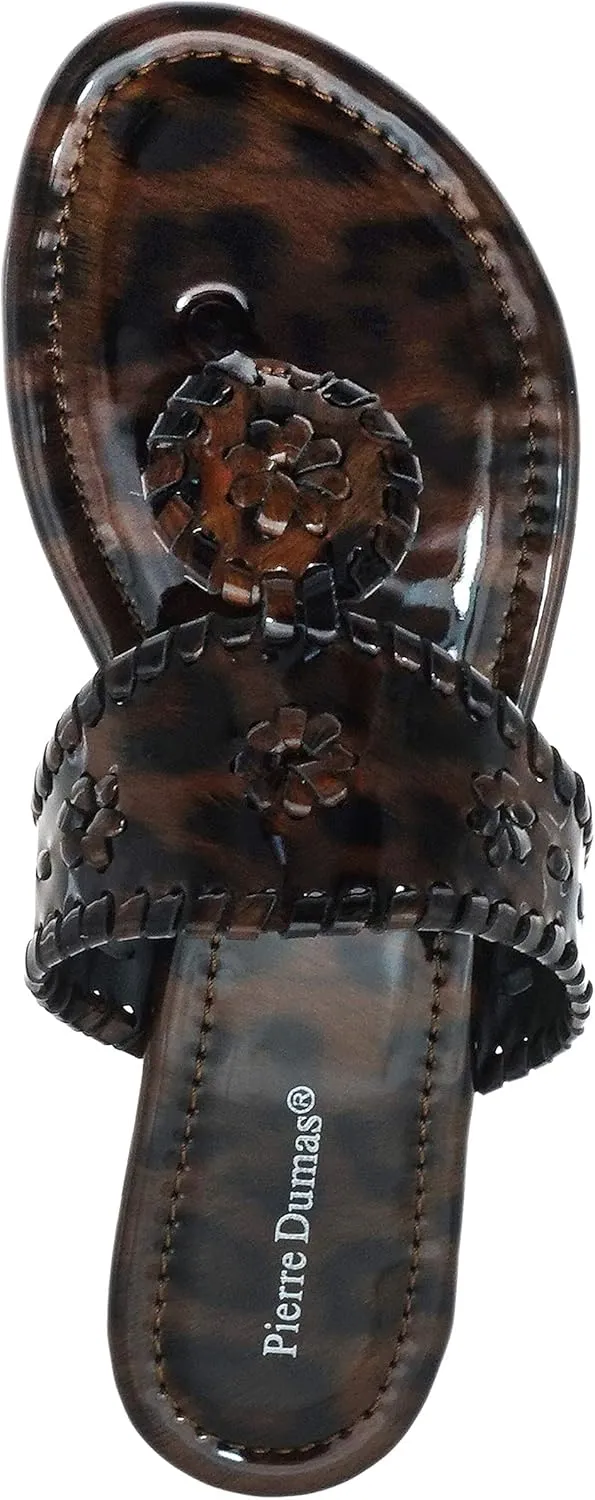 Pierre Dumas Women's Rosetta Slip-on Sandals