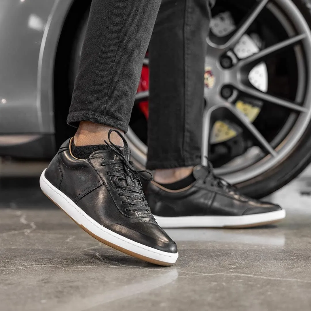 Piloti Driving Shoes for Men, Avenue Italian Leather Driving Performance Everyday Sneakers for Men