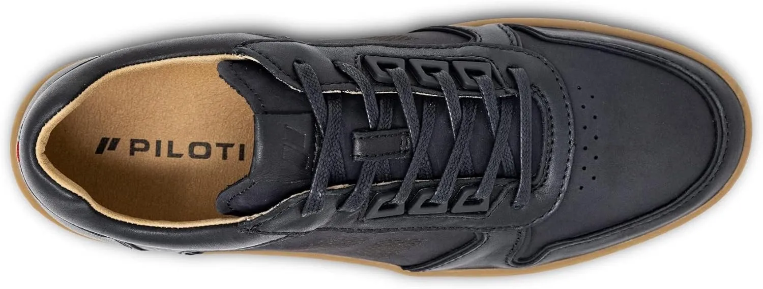 Piloti Men's Drift Performance Italian Nubuck Leather Everyday Driving Sneaker