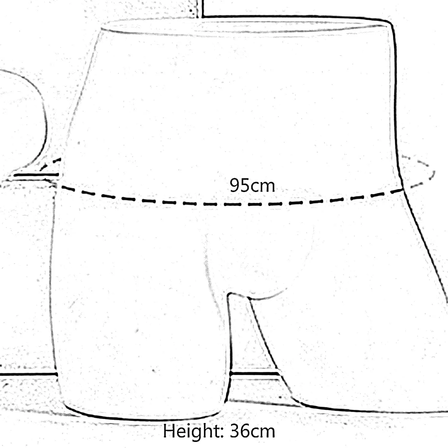 Plating Men's Mannequin, Oblique Leg Modeling Hip Model Props for Display Trousers Underwear Swimsuit, Shapely Butt Forms, 6 Colors (Color : B)