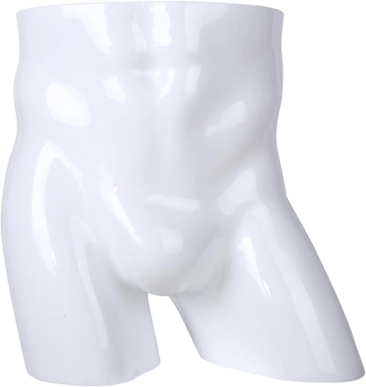Plating Men's Mannequin, Oblique Leg Modeling Hip Model Props for Display Trousers Underwear Swimsuit, Shapely Butt Forms, 6 Colors (Color : B)