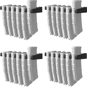 PMAG Rack Wall Mount,Mag Holder|AR Magazine Hodler|Wall Mount Display Mag Storage,Home Magazine Storage Rack,Mag Rack for Gun Safe,Locker,Cabinet,Wall