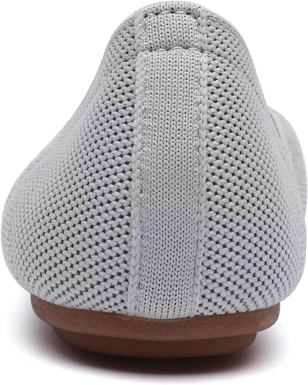 poemlady Women’s Ballet Flat Dress Knit Round Toe Slip On Ballerina Walking Shoes for Womam Casual Comfort Soft