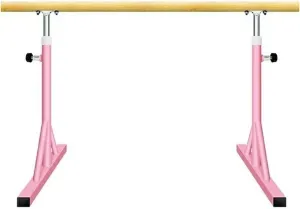 Portable Ballet Barre Home Use, Foldable Adjustable Dance Barre 0.8-1.2M Height, Steel Spring Non-Slip Yoga Training Equipment for Dance Stretching Fitness