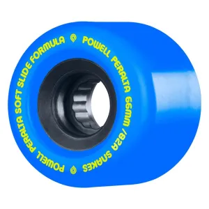 POWELL PERALTA | SSF SNAKES SKATEBOARD WHEELS. BLUE / 66MM X 82A