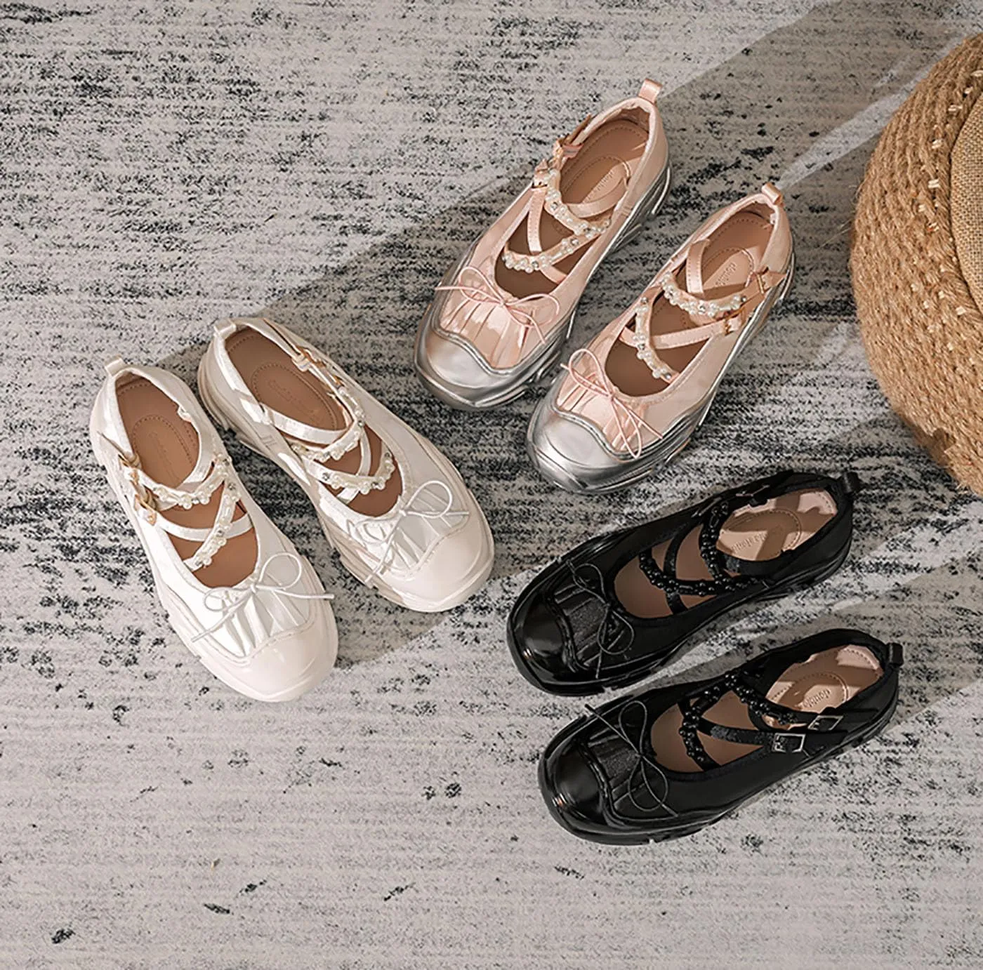 Princess Tutu Chunky Ballet Sneakers Women Platform Mesh Dad Walking Shoes Comfortable Breathable Casual Fashion Running Shoes