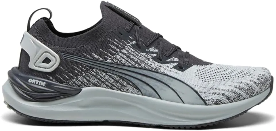Puma Mens Electrify Nitro 3 Knit Lace Up Sneakers Shoes Casual - Grey - Size 8.5 M, 37908403