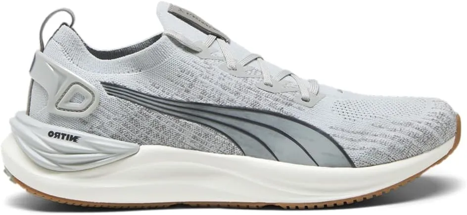 Puma Mens Electrify Nitro 3 Knit Running Sneakers Shoes - Grey - Size 10 M, 37908405
