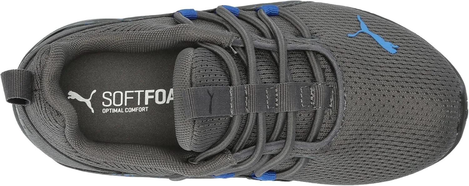 PUMA Unisex-Child Axelion Slip on Running Shoe