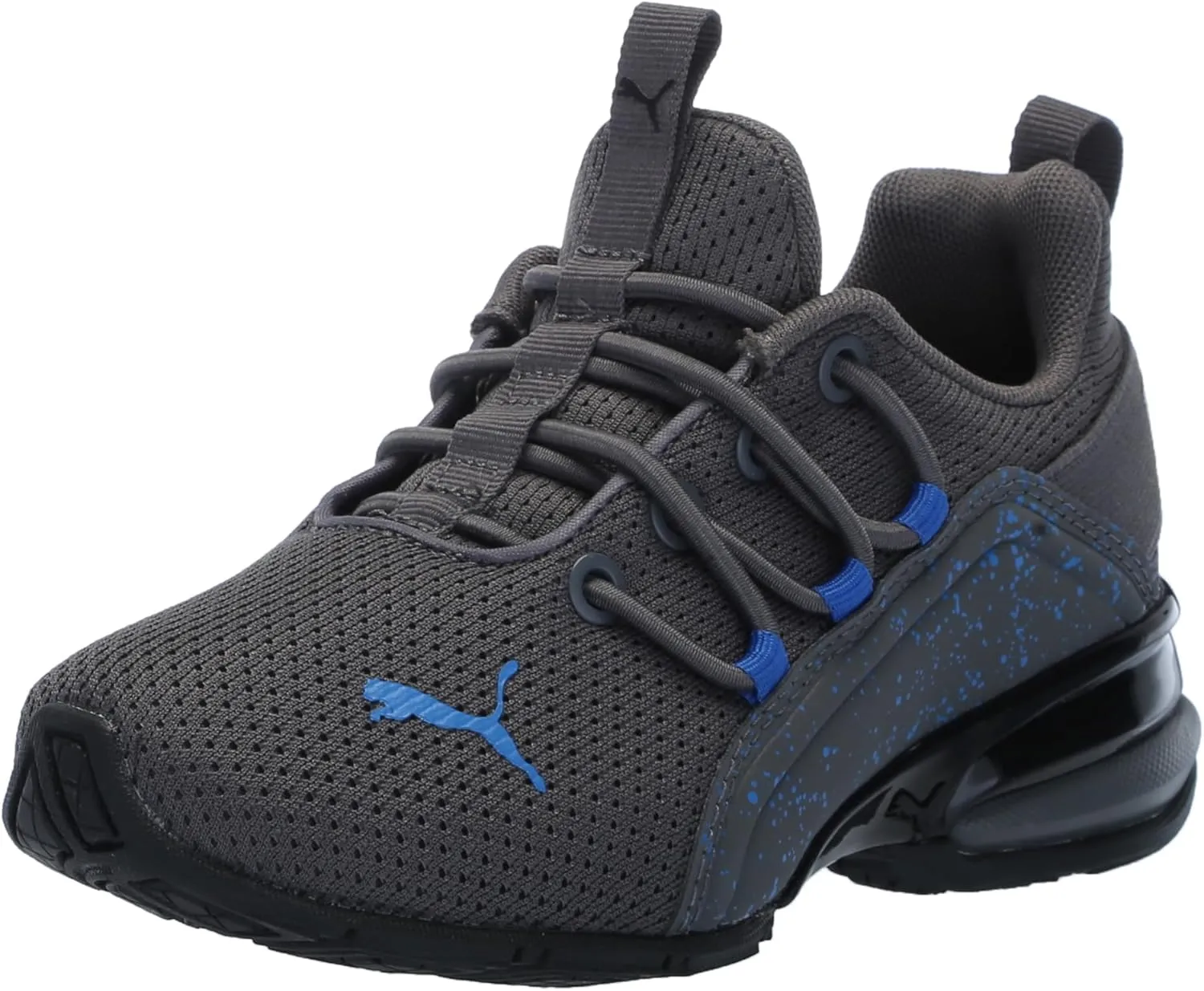 PUMA Unisex-Child Axelion Slip on Running Shoe