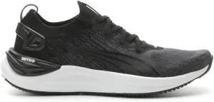 PUMA Womens Electrify Nitro 3 Knit Running Sneakers Shoes - Black, Grey - Size 8 M