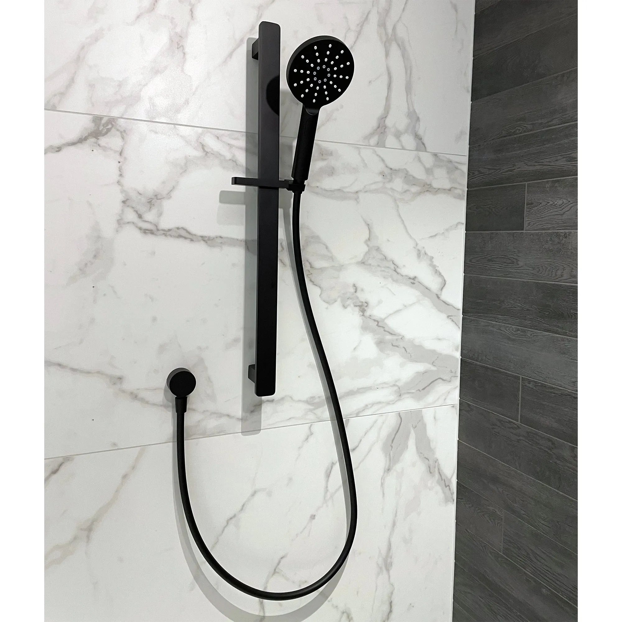 PURE ROUND LUXURY ADJUSTABLE SLIDE SHOWERS
