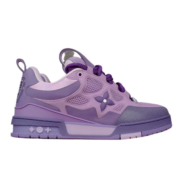 PURPLE Big savings VUITTON Quick dispatch SNEAKER SKATE LOUIS LV