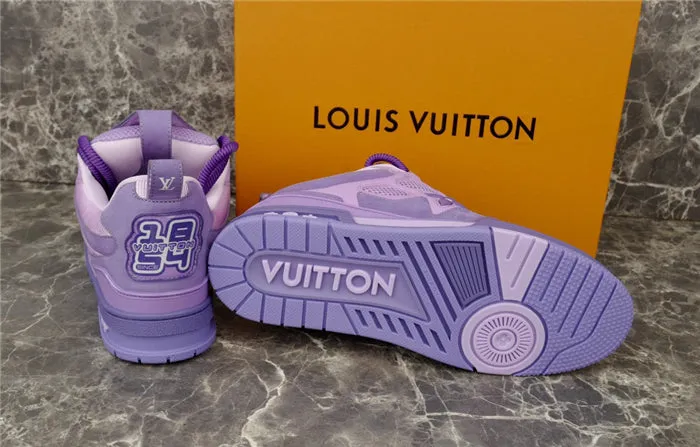 PURPLE Big savings VUITTON Quick dispatch SNEAKER SKATE LOUIS LV