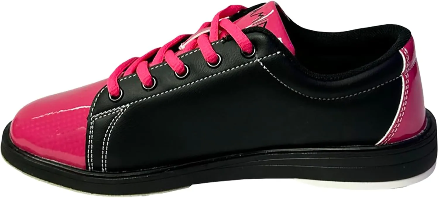 Pyramid Women's Rise Black/Hot Pink Bowling Shoes