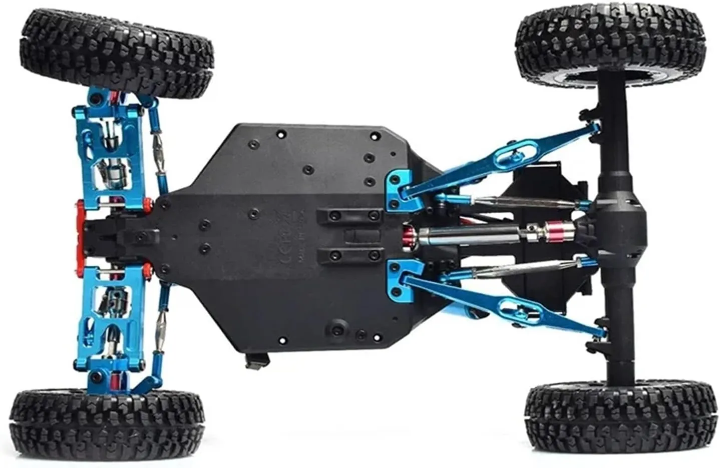 RC Upgrade Parts for Feiyue for FY03 for WLtoys 12428 12423 for 1/12 RC Car Part 12428 12423 Upgrade Accessories Kit(Blue)