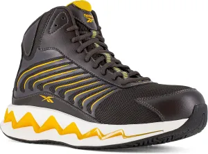 Reebok Men's Rb3226 Zig Elusion Heritage Work Construction Shoe Charcoal Brown Safety