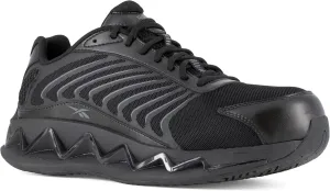 Reebok Work Men's RB3220 Zig Elusion Heritage Work Construction Shoe Black Safety, 3