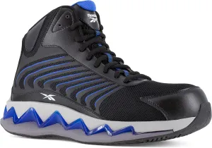 Reebok Work Men's RB3225 Zig Elusion Heritage Work Construction Shoe Black Safety, 8.5