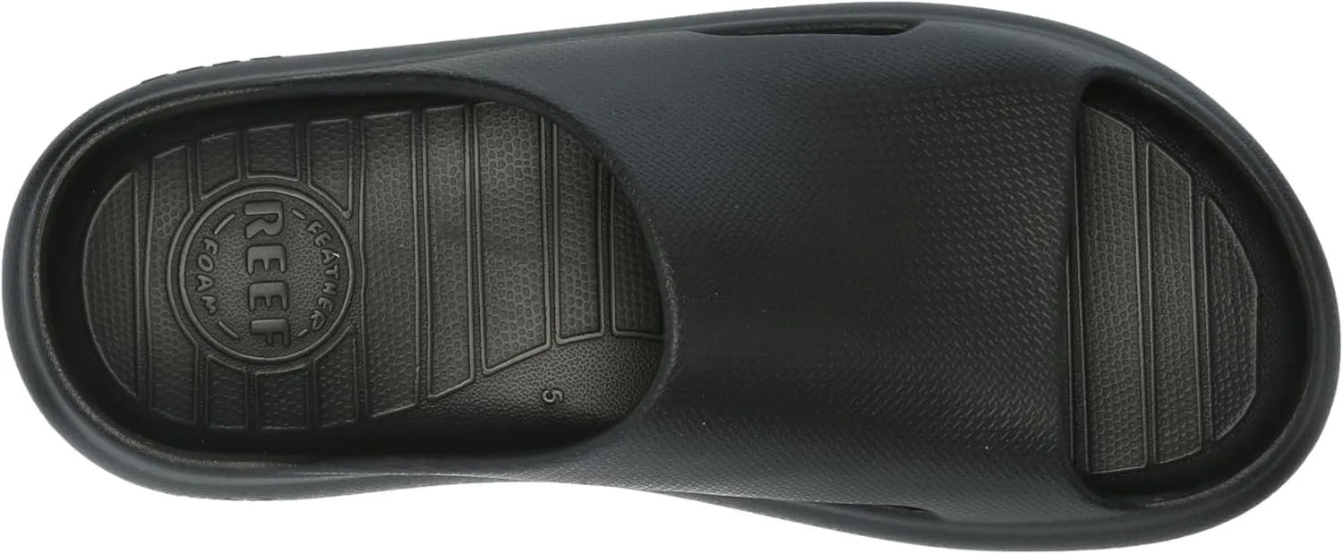 REEF Kids' Rio Slide Sandal, Super Soft Molded EVA Footbed, Lightweight, Water Friendly