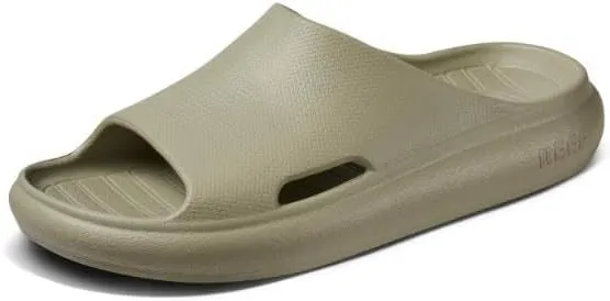 REEF Kids' Rio Slide Sandal, Super Soft Molded EVA Footbed, Lightweight, Water Friendly