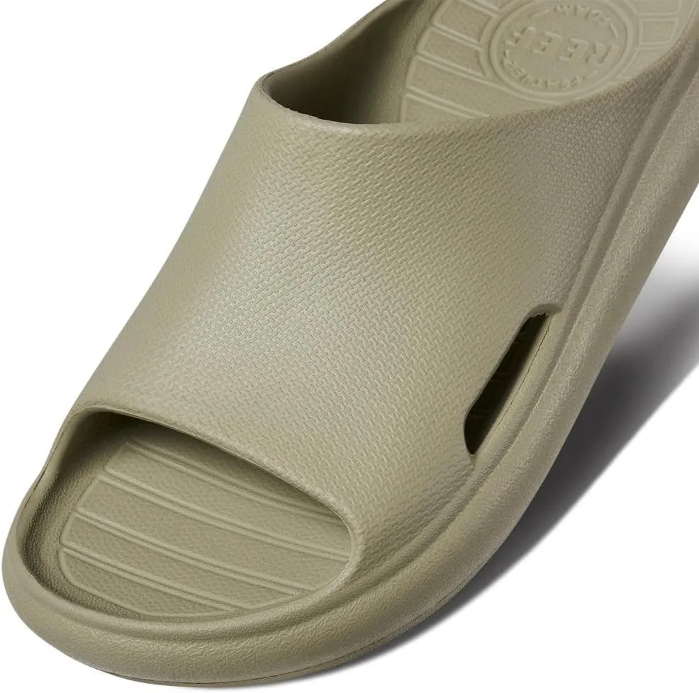 REEF Kids' Rio Slide Sandal, Super Soft Molded EVA Footbed, Lightweight, Water Friendly