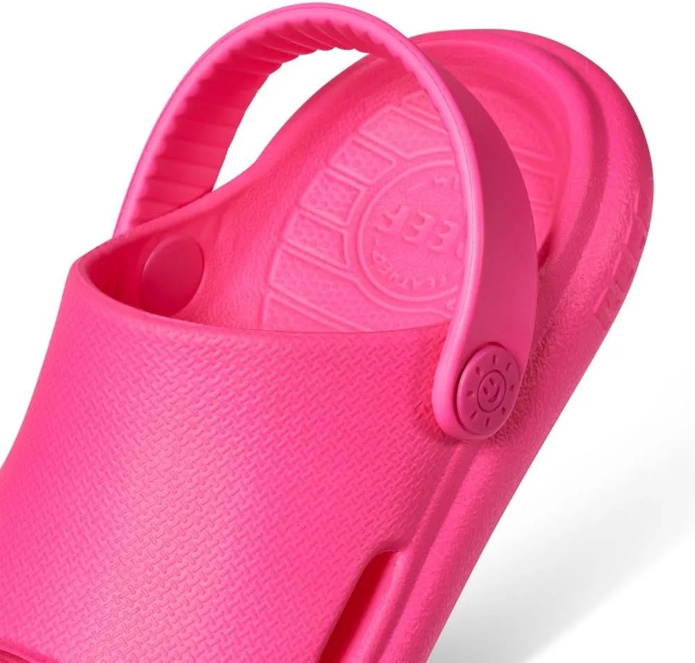 REEF Toddler/Little Kid Rio Slide Sandal, Super Soft Molded EVA Footbed, Lightweight, Water Friendly, Backstrap