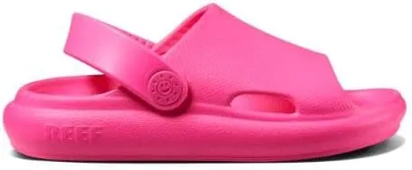 REEF Toddler/Little Kid Rio Slide Sandal, Super Soft Molded EVA Footbed, Lightweight, Water Friendly, Backstrap