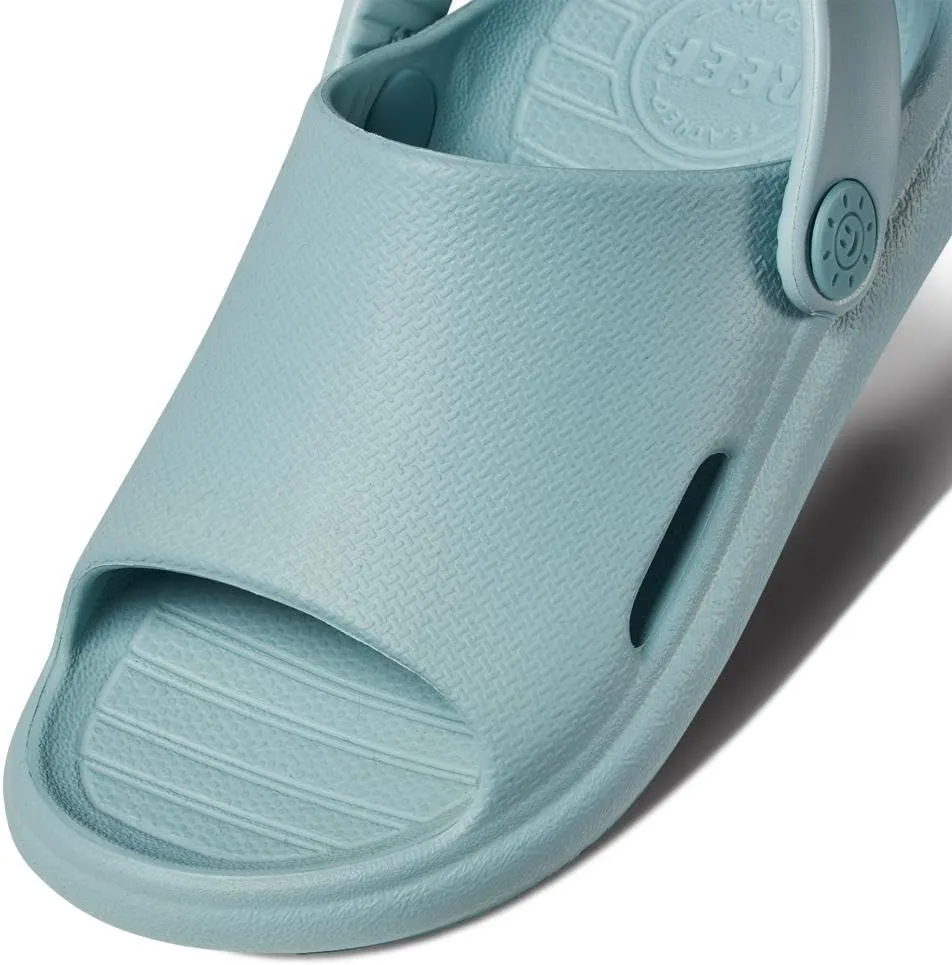 REEF Toddler/Little Kid Rio Slide Sandal, Super Soft Molded EVA Footbed, Lightweight, Water Friendly, Backstrap