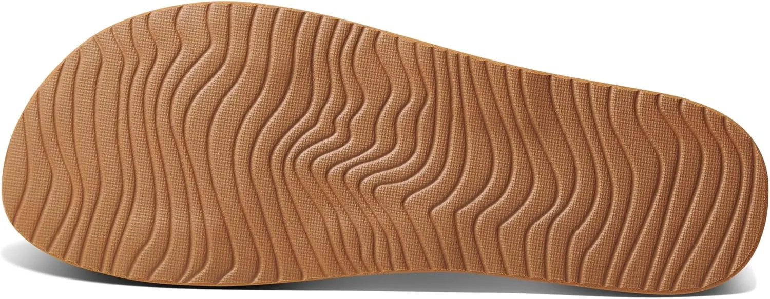 Reef Women's Vista Fashion Slide Sandal, Vegan Leather Strap, Ultra Soft Cushion Footbed