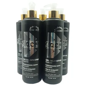RELUCIENTE - Set Of 5 - Shave Gel - refreshes - softens - to shave - protects - moisturizes - 16 Oz