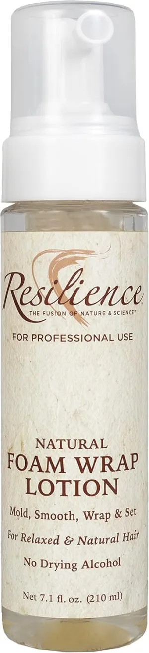 Resilience Foam Wrap Lotion with Keratin - 7.7oz | Fast-Drying, No Frizz or Flaking | Moisturizes & Protects from Heat Styling | Vegan & Cruelty-Free