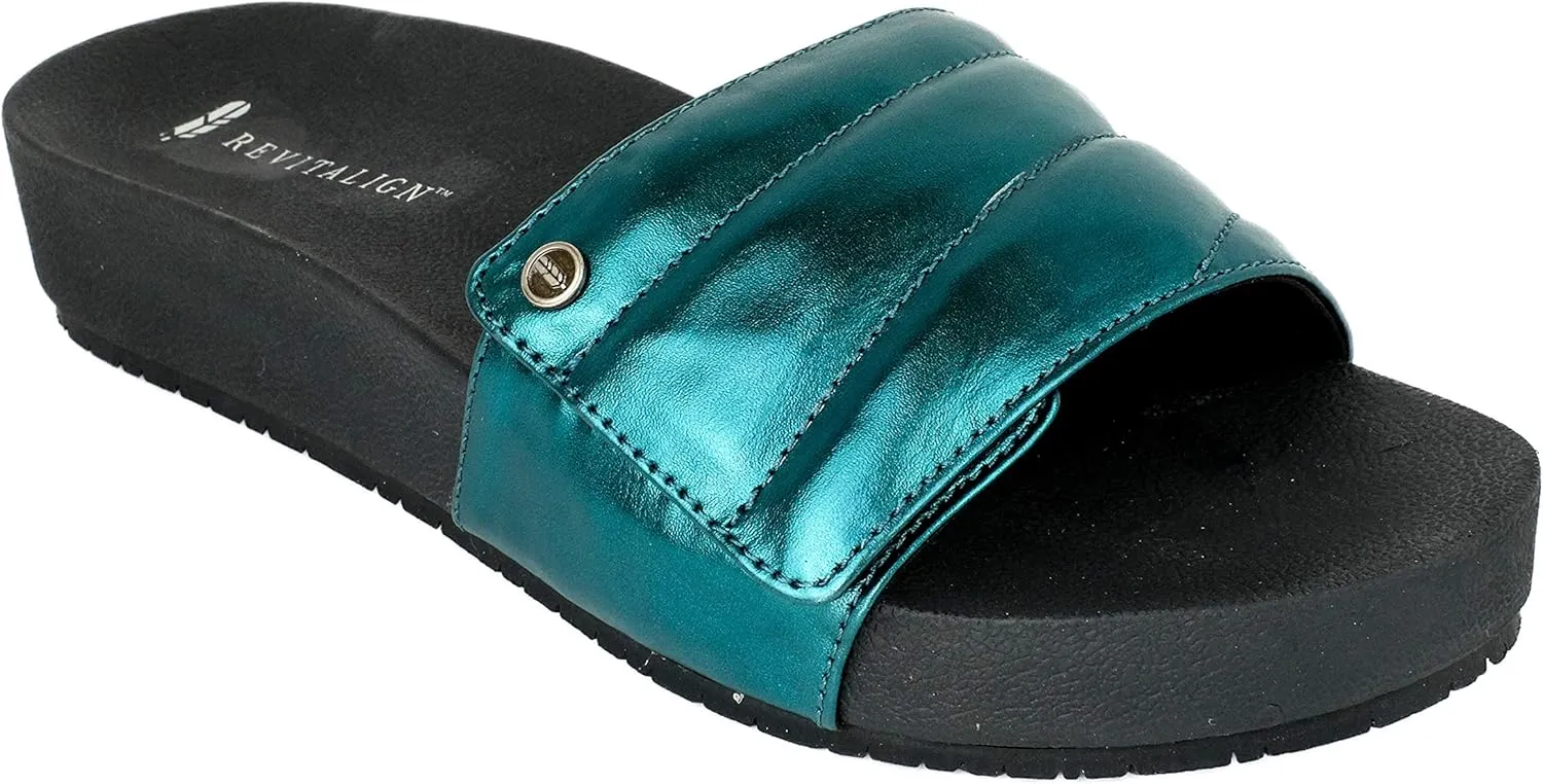 REVITALIGN Women's Breezy Deluxe Slide Sandal