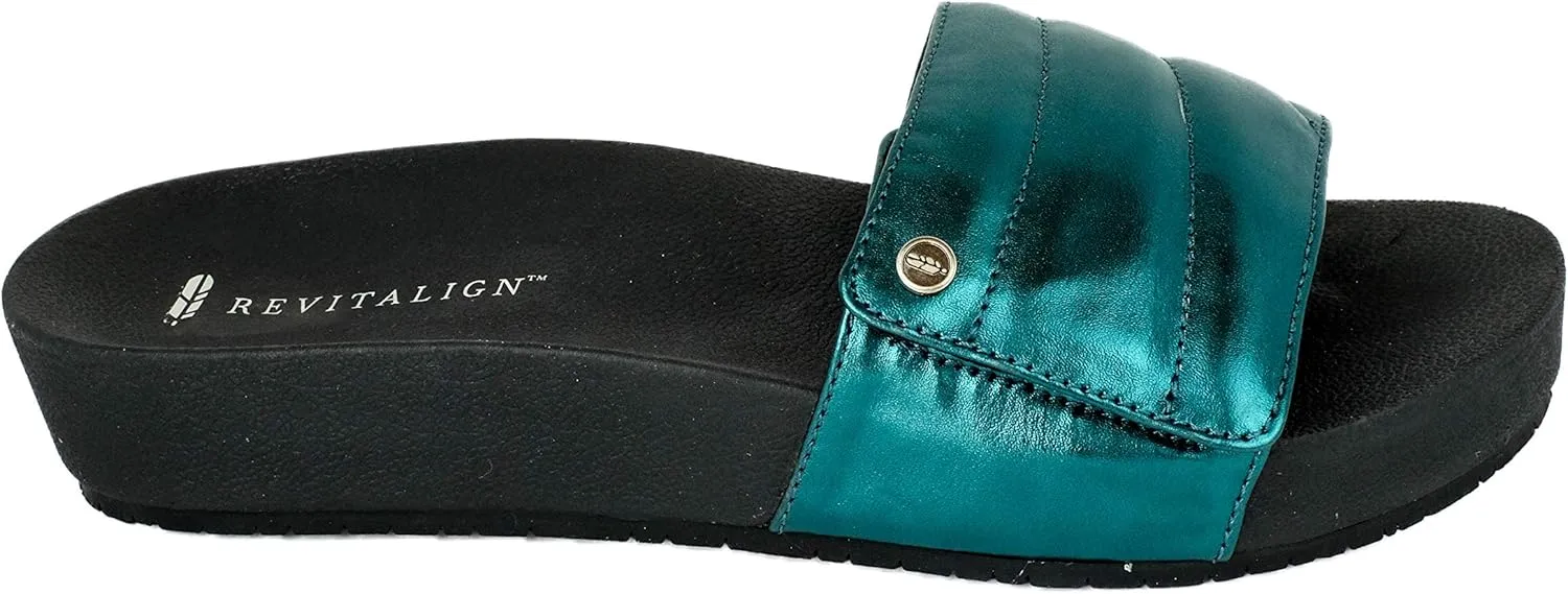 REVITALIGN Women's Breezy Deluxe Slide Sandal