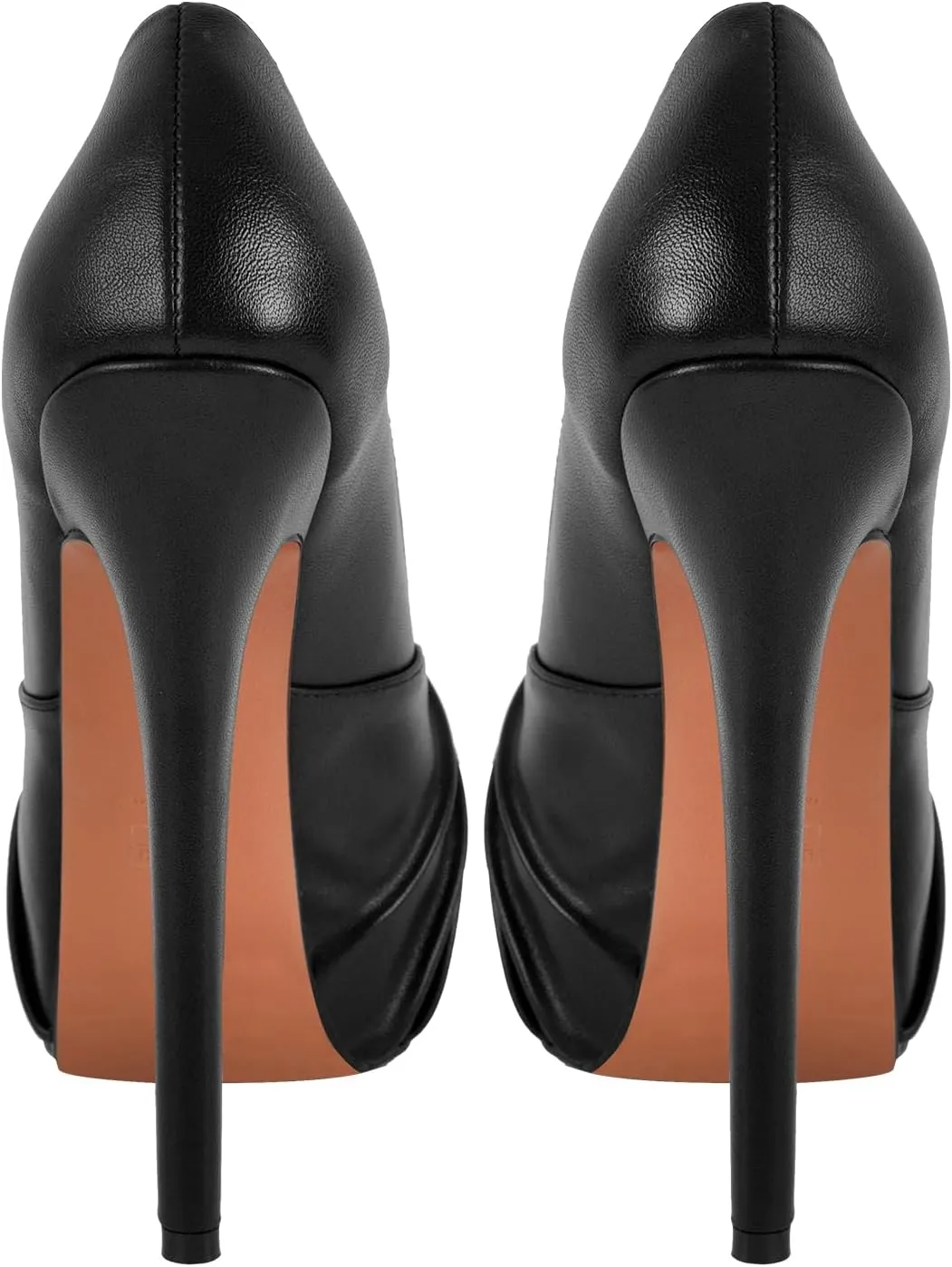 richealnini Peep Toe Platform Pumps Slip On Braid Bowknot Stiletto High Heels Party Wedding Shoes