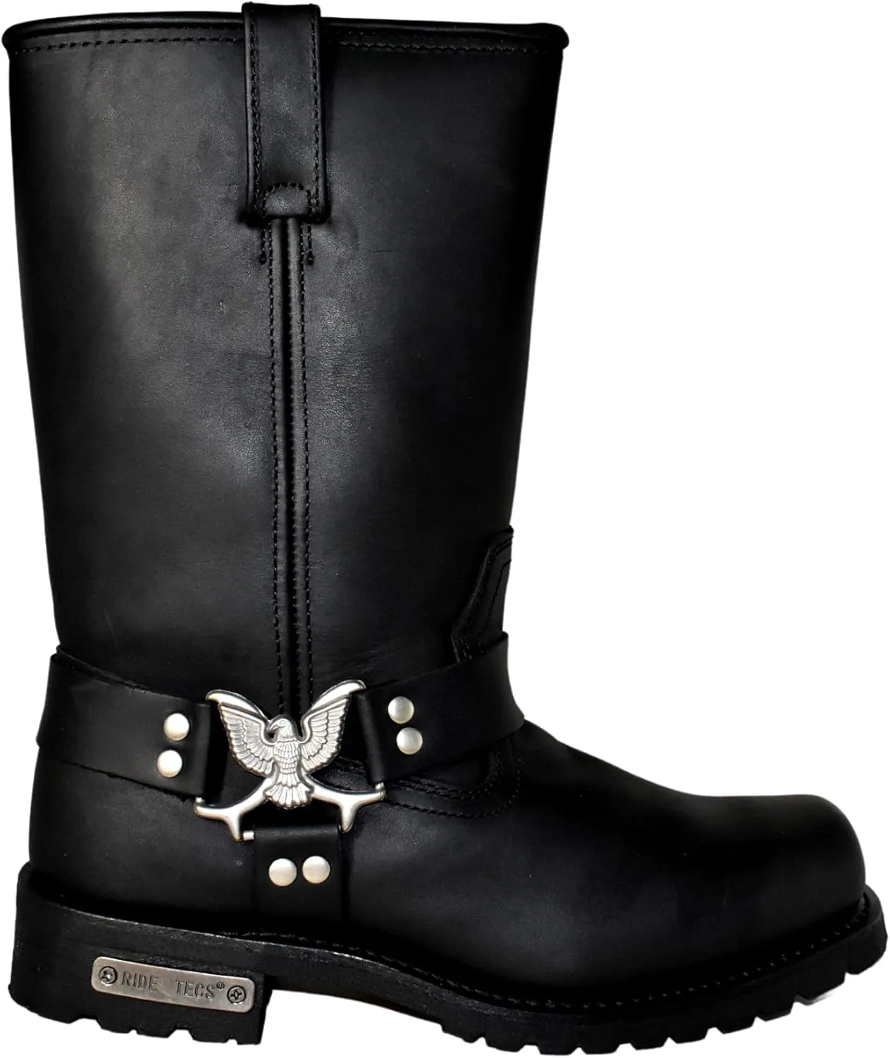 RIDETECS Men's 1442zipper Motorcycle Boot