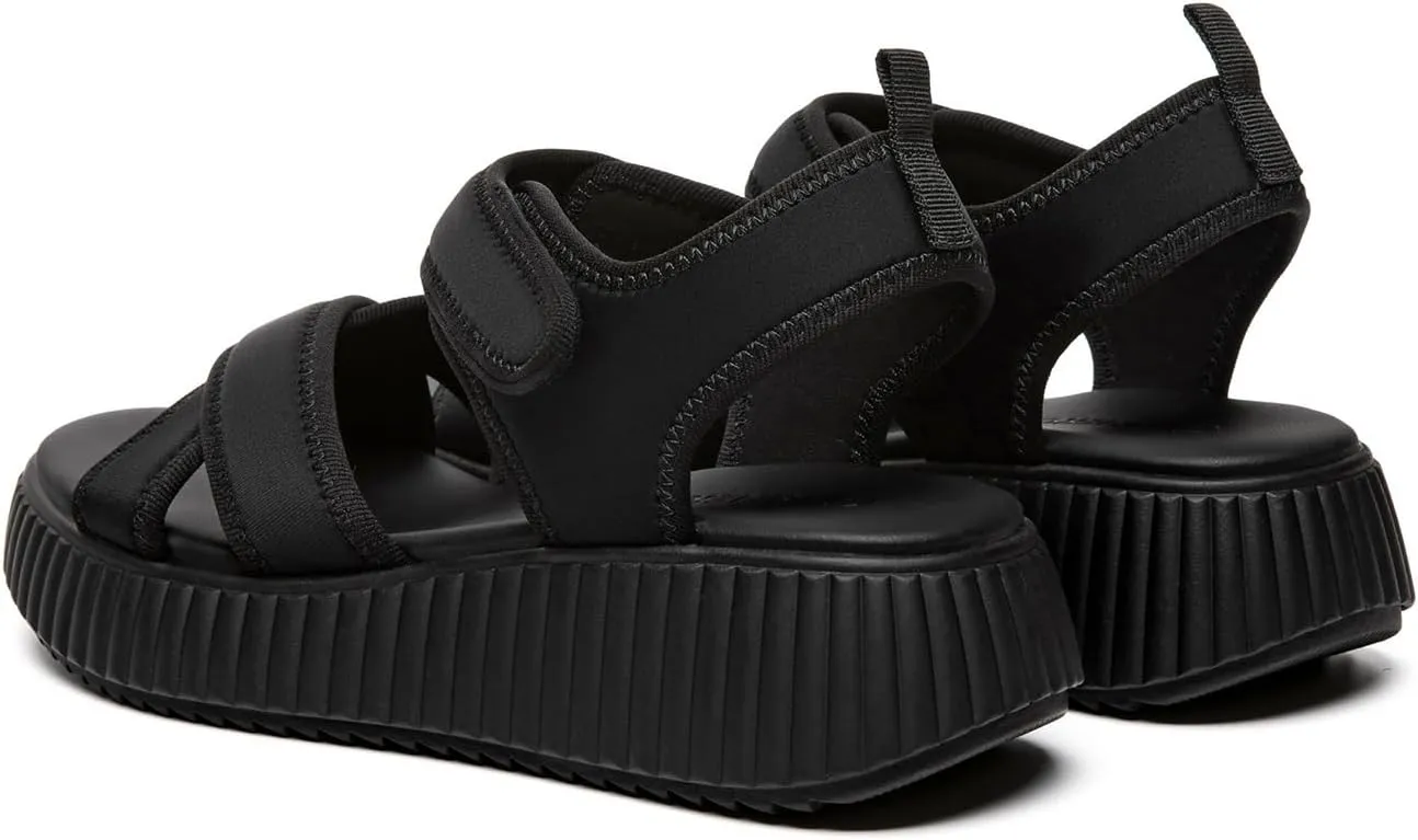 Rihero Women's Comfortable Platform Sport Sandals Open Toe Soft Adjustable Summer Beach Wedge Sandals