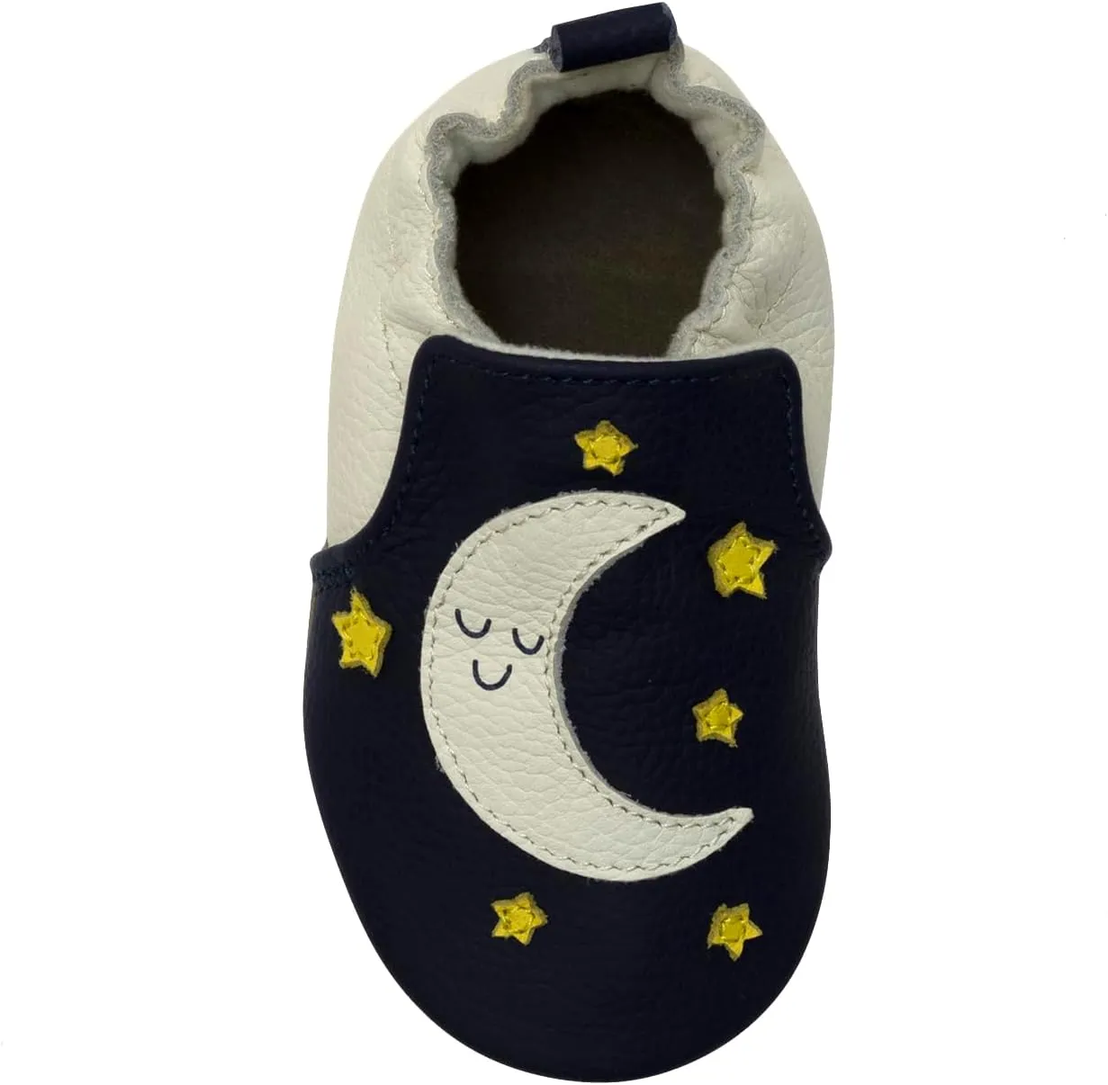 Robeez Baby Boys and Unisex Soft Soles Slip-Resistant Crib Shoes Slippers for Infant and Toddler, 0-24 Months
