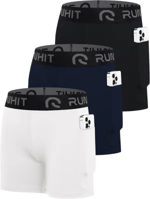 Runhit 4" Youth Girls Volleyball Shorts Spandex Girls Compression Shorts Biker Dance Kids Gymnastics Shorts with Pockets