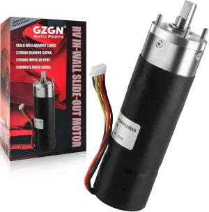 RV in-Wall Slide-Out Motor #236575, IG-42 (10mm) Motor Assembly- 300:1 High Torque Gear Ratio Compatible with lippert Schwintek in-Wall Slide System| Slide Motor for Travel Trailer and Camper-12V