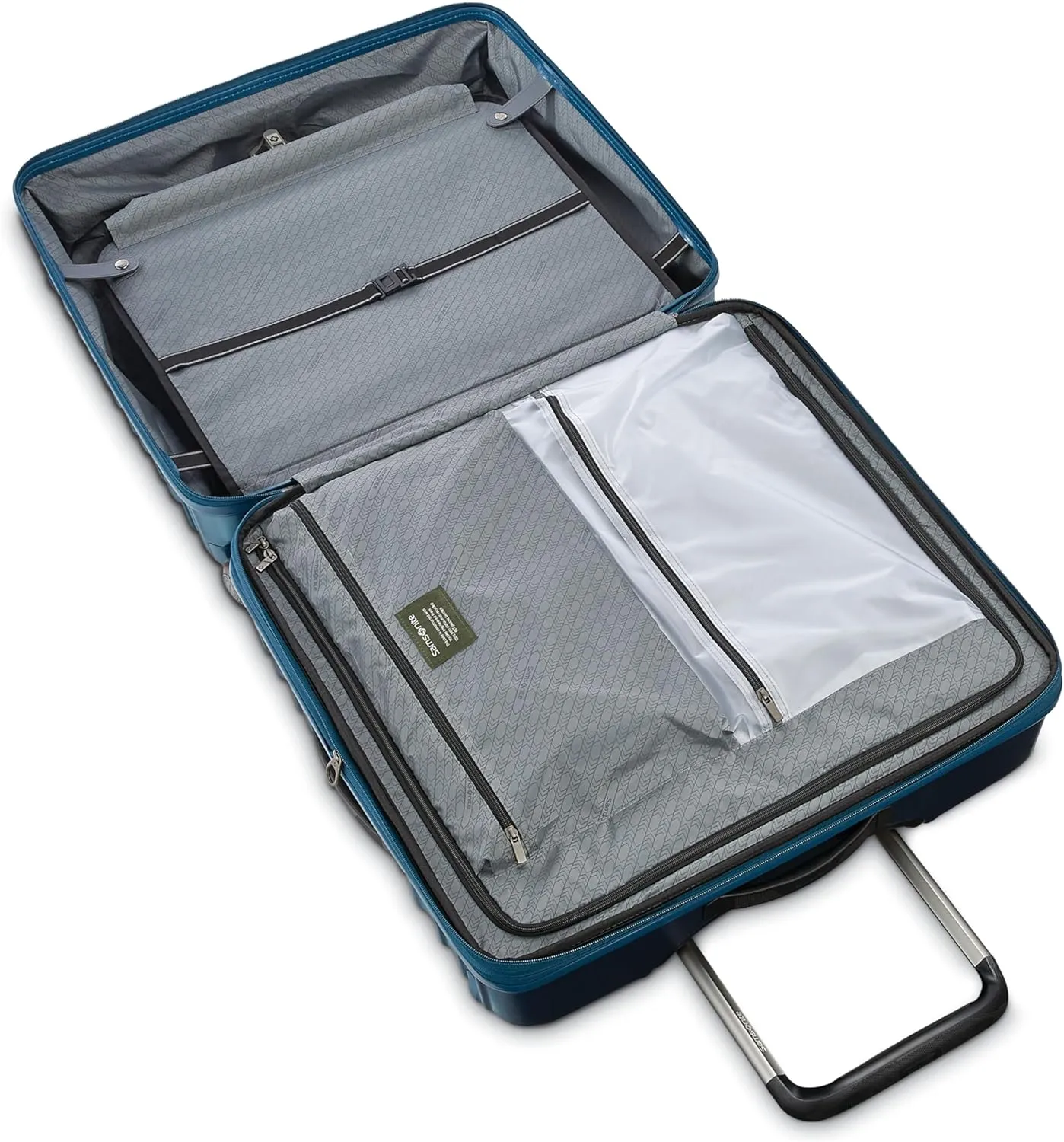 Samsonite Stryde 2 Hardside Expandable Luggage with Double Spinner Wheels, Large Glider, Deep Teal