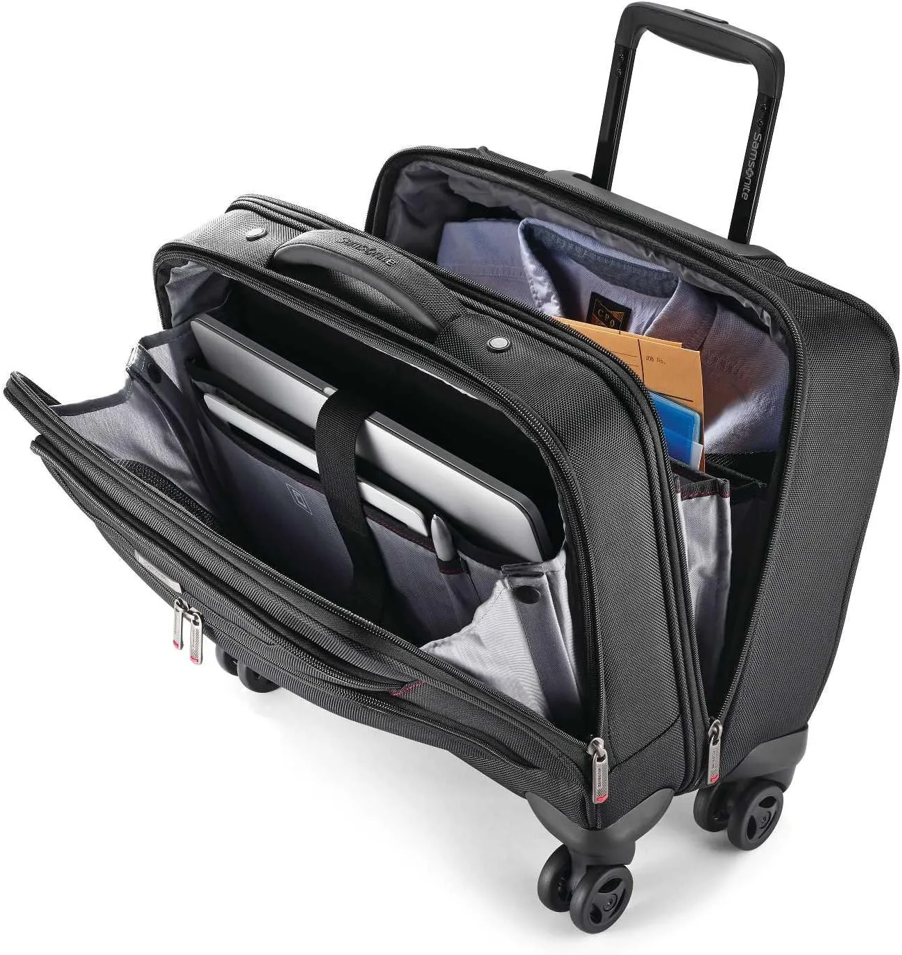 Samsonite Xenon 3.0 Spinner Mobile Office, Black, One Size