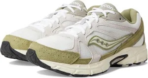 Saucony Unisex Ride Millennium Sneaker, White/Green, 9 US Men