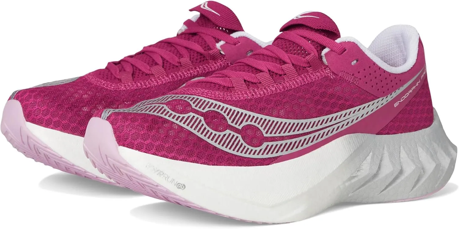 Saucony Women's Endorphin Pro 4 Sneaker, Magenta, 11
