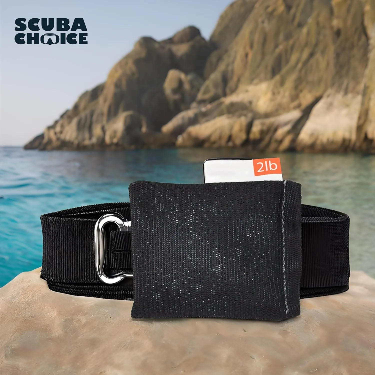 Scuba Choice Soft Mesh Shot Weights for Buoyancy Control – Durable, Adjustable & Comfortable for Weight Belt Pockets for Scuba Diving & Spearfishing