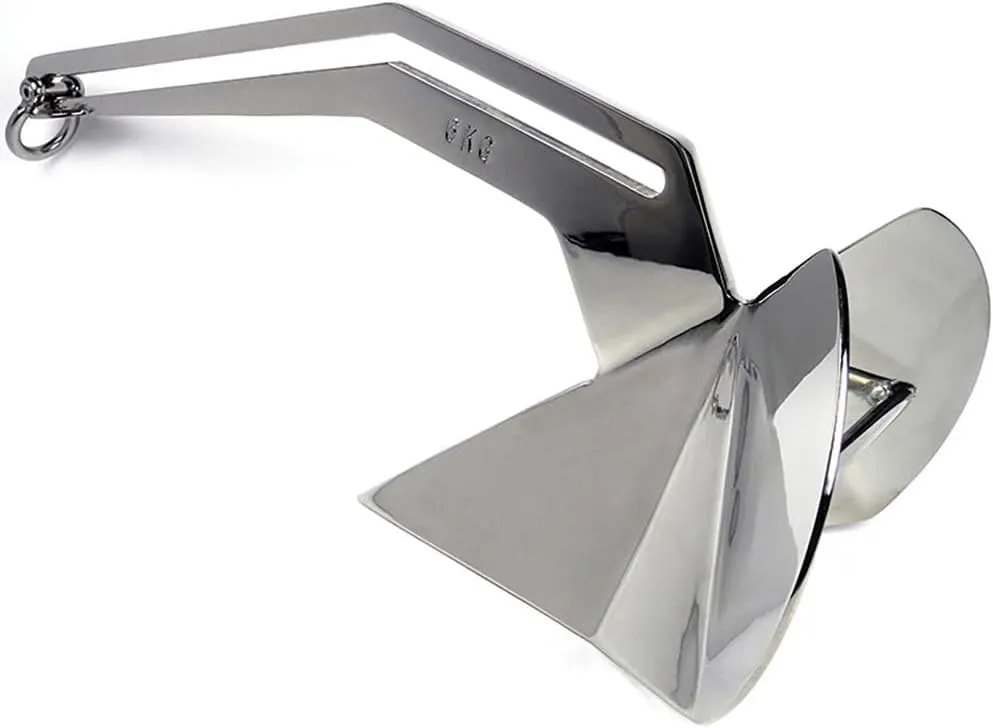 Seachoice Escape Plow Anchor, 316 in Stainless Steel, 16 lbs, for Boats up to 23-28 Ft.