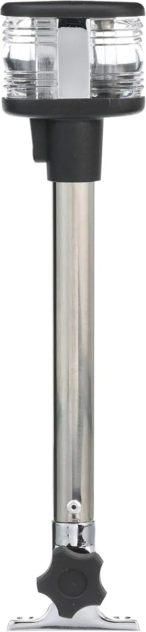 SEACHOICE Fold-Down Masthead and All-Round White Light, 3-Mile Visibility for Sail or Powerboats Under 66 Feet