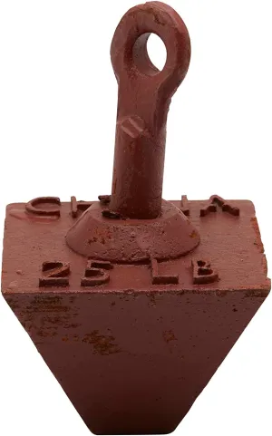 Seachoice Pryamid Anchor, 25 lbs, Up to 10 ft Boat
