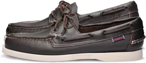 Sebago Portland Boat Shoes - Full-Grain Leather Moccasins, Handsewn with Leather Sock Lining and Non-Marking, Slip-Resistant Sipped Rubber Outsoles