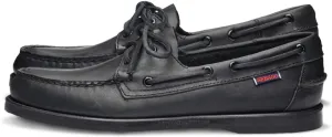 Sebago Portland Boat Shoes - Full-Grain Leather Moccasins, Handsewn with Leather Sock Lining and Non-Marking, Slip-Resistant Sipped Rubber Outsoles